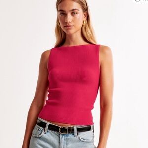 ottman slash sleeveless top